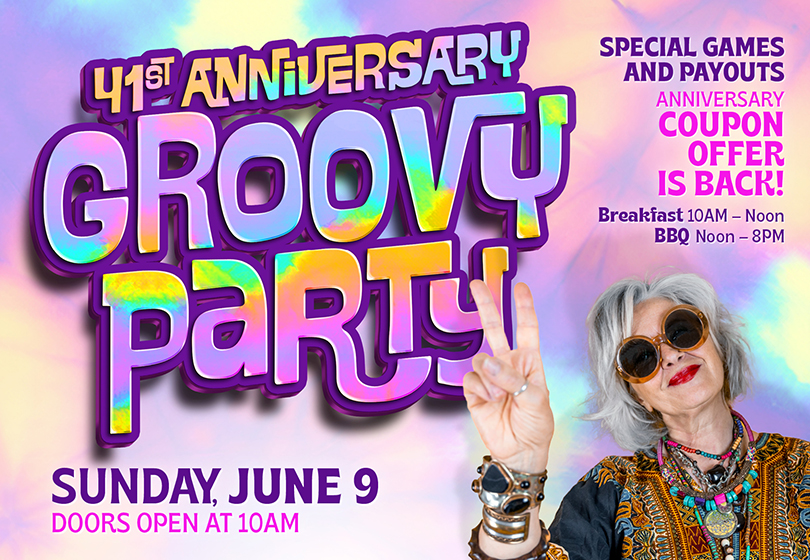 41st Anniversary Groovy Party at Tulalip Bingo & Slots!