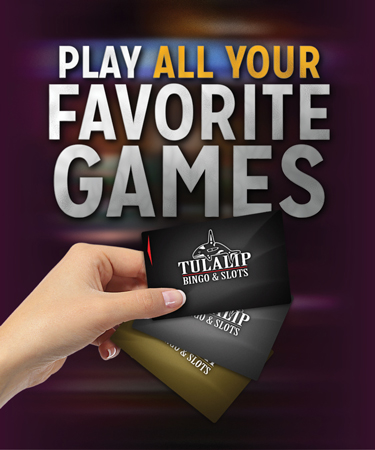 Play all of your favorite games at Tulalip Bingo & Slots just off I-5 north of Seattle near Marysville. (small image)