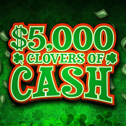 Tulalip Bingo $5,000 Clovers of Cash Hot Seat Drawings, Tuesdays and Fridays in March. Two lucky winners will be drawn at each half-time session to seize cash up to $500!