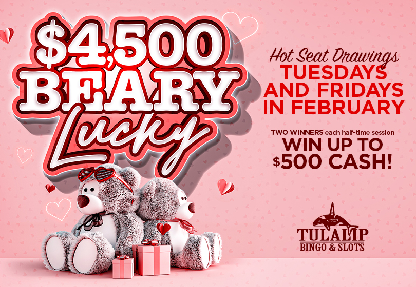 You are beary special to us! Win up to $500 cash.