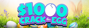 Join us on Easter and crack open up to $500 cash at Tulalip Bingo & Slots!