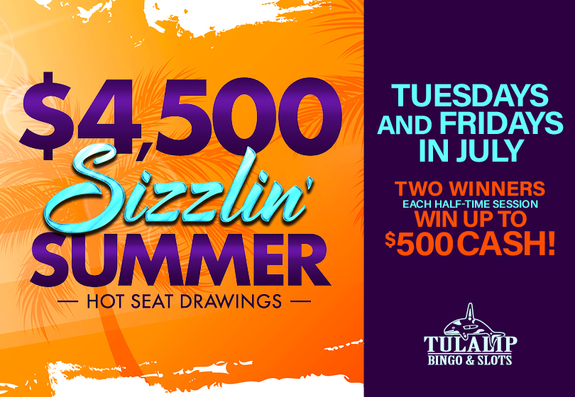 Two winners will be drawn prior to every half-time session to select a pair of sunglasses and win up to $500 cash!