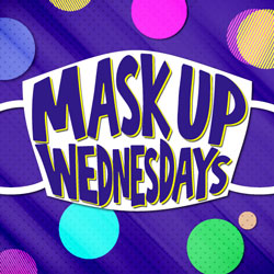 Tulalip Bingo "Mask Up" Wednesdays. Receive a custom Bingo mask with buy-in every week in January 2022. 
